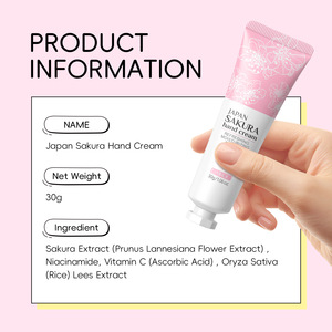 Sakura Rafraîchissant 30g Hydratant UV Gel Crème <span class=keywords><strong>pour</strong></span> les mains Fabricant Vente en gros directe avec bouteille de gel - Product Image 2