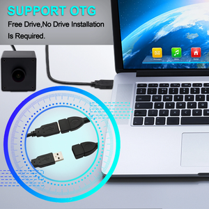 ELP 48MP 100 grados IMX586 Cámara USB sin lente de distorsión gran angular UVC HD 8000x6000 Webcam Mini cámara para <span class=keywords><strong>PC</strong></span> Tablet Laptop - Product Image 4