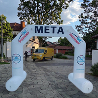 Arches gonflables géantes personnalisées pour la publicité, tentes gonflables publicitaires pour la décoration d'événements sportifs