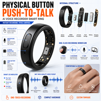 Custom AI Voice Recorder Smart Ring OEM ODM Hardware Software Integration Solution