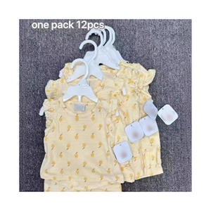 Conjuntos de <span class=keywords><strong>Ropa</strong></span> de Verano para Bebés Recién Nacidos, Diseño Nuevo, Algodón, Sin Mangas, para Exteriores, Conjuntos de Dos Piezas para Niñas de 3 a 24 Meses - Product Image 1
