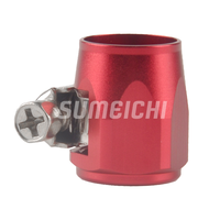 SUMEICHI Finisseurs hexagonaux de haute qualité AN6 I.D. Raccord de serrage d'extrémité de tuyau en aluminium anodisé de 16.0mm AN8 AN10