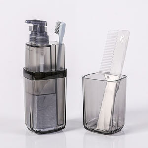 7 pezzi Set di bottiglie da bagno da viaggio Derma cura del viso e ufficio Kit da viaggio spazzolino da viaggio Hotel di lusso Kit da toilette da viaggio - Product Image 2