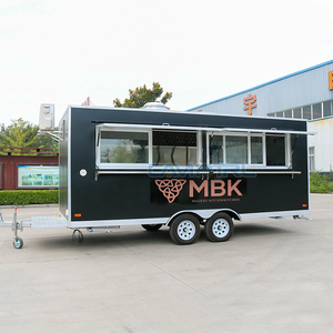 Remolques de servicio de comida móvil hamburguesa completamente equipados Camión de comida Hala - Product Image 3