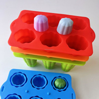 Moule à glaces empilable en silicone, idéal pour enfants et adultes, outil de fabrication de glaces pour pique-nique en extérieur, moule à glaçons en silicone