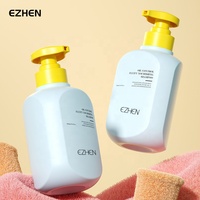 Nouvelle bouteille de conditionneur personnalisée en PET/PCR/HDPE/PP, emballage pour soins de la peau, 500 ml, bouteille de shampoing pour bébé, écologique