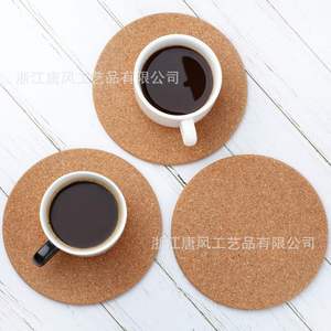 Posavasos de Corcho Personalizados Tangfeng, Redondos, Ecológicos, Aislantes del Calor, para Café y Té, Hechos en Wenzhou TW6325 - Product Image 2