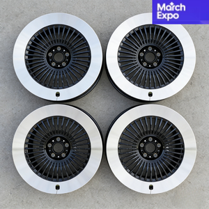 Nuevas Llantas de Turbina Plateadas Forjadas Personalizadas de 16-26 Pulgadas 5x120 PCD Compatibles con los Modelos Serie 3, Serie <span class=keywords><strong>5</strong></span>, X5, X6, Rolls-Royce Ghost y Cullinan - Product Image 3