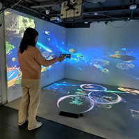 Defi Interactive Offres Spéciales nouveaux jeux de tir au pistolet chasse bataille jeu tir projection jeux muraux mini projecteur interactif