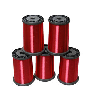 Fournitures électriques Fil de cuivre émaillé isolé solide 22 AWG 20 AWG pour inducteurs industriels haute puissance et bobinages de moteurs - Product Image 1