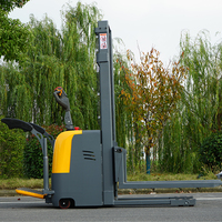 Promotion Exceptionnelle : Chariot Élévateur Électrique Autoporté 1.5T 2T avec Coque en Fer, Hauteur de Levage 6m, Chariot Élévateur Robuste
