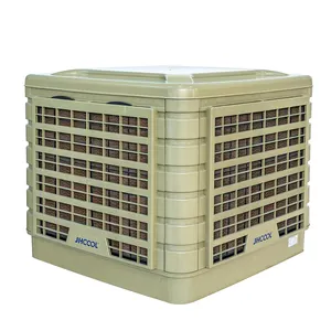 Sistema de refrigeración adiabática directa, enfriador de agua de punto Central silencioso, aire acondicionado evaporativo para edificios industriales