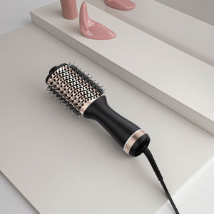 Nuevo cepillo secador de viaje <span class=keywords><strong>en</strong></span> uno, mini cepillo de aire caliente de doble voltaje, secador de pelo y estilizador de un solo paso de titanio de <span class=keywords><strong>2</strong></span> pulgadas - Product Image 1