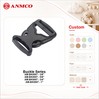 Sangle de chaise haute pour poussette, harnais de sécurité 5 points avec boucle à dégagement latéral, accessoire de boucle en plastique pour porte-bébé
