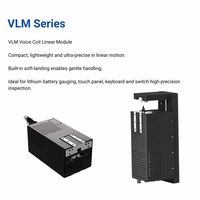 Moteur linéaire à bobine mobile compacte série VLM Doingwin avec positionnement léger et atterrissage progressif pour l'inspection optique automatisée