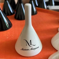 Dispositivo Cerámico para Probar Fragancias de Perfume, Vaso Cerámico para Oler Perfume, Aromas Duraderos, Embudo para Oler Perfume