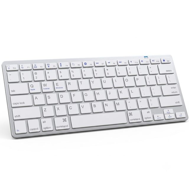 OEM ODM MultiDevice  Keyboard for Tablets Phones  Computers  Wireless Keyboard with 3 Device Switching AutoReconnect Po