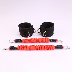 Banda de resistencia para tobillo, cuerda elástica de 30 cm para entrenamiento de fuerza de piernas, ejercicio de fitness y moldeamiento corporal. - Product Image 2