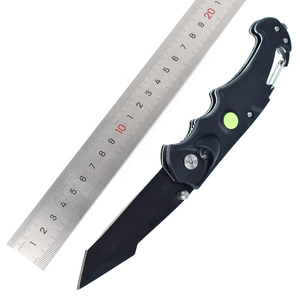 Le plus récent <span class=keywords><strong>6</strong></span> en 1 couteau tactique survie chasse poche extérieur pliant <span class=keywords><strong>EDC</strong></span> Multitool USB Charge lampe de poche LED brise-vitre - Product Image 2