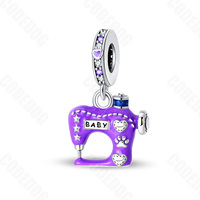 2025 nouveaux pendentifs de mode et Mini breloques adaptés pour Pan Original couture concepteur bracelet à breloques accessoires argent placage bijoux