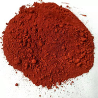 Oxyde de fer rouge 120 130 180 190 poudre de couleur poudre de peinture rouge pour la construction bâtiment peinture ciment béton brique