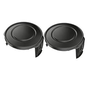 Paquete de 4 tapas de carrete para cabezal de desbrozadora RSJA-01-1, piezas de repuesto para cortacésped, carrete de hilo negro para Spear y Jackson GT450/GT600/N1F-GT-280 - Product Image 3