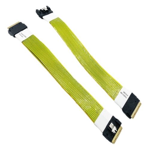 HONPNK 0.4M Two Packs SlimSAS SFF-8654 8i to SlimSAS SFF-8654 8i Cable