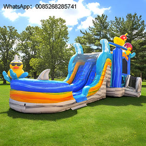 Casa de rebote húmeda y seca, castillo hinchable, casa de rebote inflable con tobogán, castillo hinchable Candyland, castillo hinchable - Product Image 4