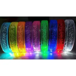 Pulsera luminosa LED BRL01, gadgets personalizados - Product Image 1
