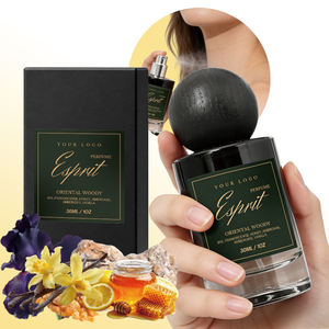 Emballage personnalisé, parfum pour homme 30 ml, romantique, longue tenue, <span class=keywords><strong>iris</strong></span>, ambre gris, vanille, parfum oriental boisé, brume parfumée pour le corps, vaporisateur - Product Image 1