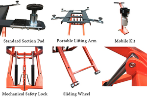 Petit mécanisme élévateur à ciseaux élévateur à ciseaux intérieur élévateur à ciseaux mobile 4000kg - Product Image 3