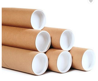 Umwelt freundliche große Pappe Tubos De Carton Post zylinder Poster Pappe Versand rohr 52cm Länge