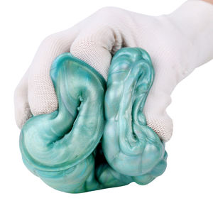 Masturbadores de canal completo de silicona suave GEEBA, molde invertido de Vagina realista, doble cabeza, entrenamiento de pene, estimula el orgasmo - Product Image 3