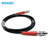 Câble coaxial flexible RG58 haute tension 5000V SHV RF, assemblage de câbles, isolation élevée, anti-défaillance, transmission de signal stable