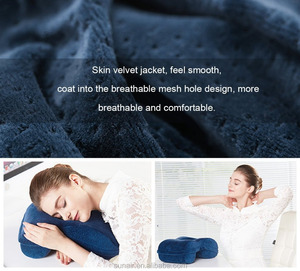 Carbón de bambú de espuma de memoria cojín de rebote lento siesta dormir estómago cama almohada hueco - Product Image 5