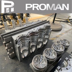 100ml-2l tự động phôi căng thổi nhựa nước dầu nước giải khát thực phẩm Jar khuôn Chai PET thổi Máy làm - Product Image 6