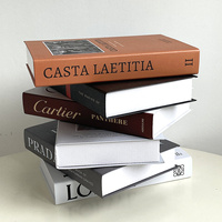 Encuadernación perfecta de lujo, libro de historia de superficie dura, biografías en relieve brillantes, servicios de impresión