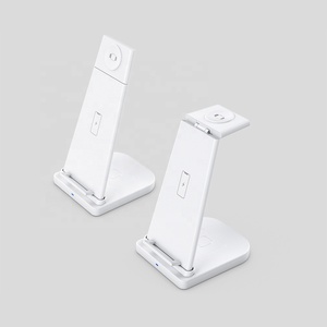 แท่นชาร์จไร้สาย15W 3 in 1สำหรับ <span class=keywords><strong>airpods</strong></span> <span class=keywords><strong>Pro</strong></span> Apple Watch Series <span class=keywords><strong>6</strong></span> SE 5 4 3 <span class=keywords><strong>2</strong></span> <span class=keywords><strong>iPhone</strong></span> 11 <span class=keywords><strong>PRO</strong></span> MAX - Product Image 6