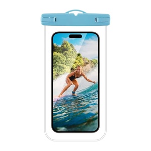 Hot bán phổ không thấm nước PVC & TPU điện thoại di động Túi pouch khô ngoài trời mang Bìa bãi biển Cách sử dụng điện thoại trường hợp túi - Product Image 3