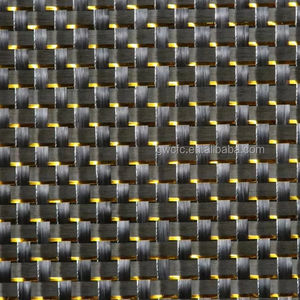 Tissu mélangé en fibre de <span class=keywords><strong>carbone</strong></span> véritable et tissu de <span class=keywords><strong>kevlar</strong></span> pour pagaie/<span class=keywords><strong>feuille</strong></span>/siège de pickleball à vendre - Product Image 1