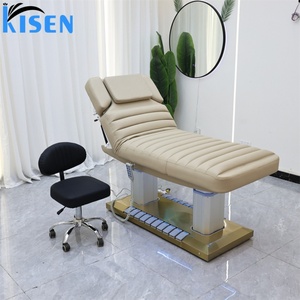 KISEN Massage Table SPA <b>Bed</b> Electric Facial Custom Color Treatment <b>Bed</b> 4 Motors Beauty Health Chair Medical <b>Bed</b> for Salons - Product Image 5