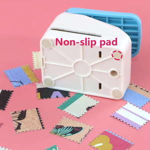 <span class=keywords><strong>Perforatrice</strong></span> à timbres KAMEI 1,13 pouce, <span class=keywords><strong>perforatrice</strong></span> à embosser, <span class=keywords><strong>perforatrice</strong></span> à trous antidérapante en métal + ABS, fournitures d'artisanat, machine à découper les timbres - Product Image 6