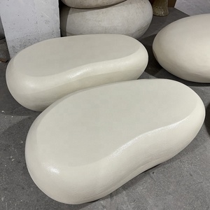 Outdoor/indoor Eco-Friendly Fiberglass <strong>Garden</strong> Landscape Stool Creative Floor Mount Art Deco Ornament For Hotel And Mall - Product Image 3