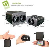 Kit de plafonnier étoilé 20W à double effet scintillant pour voiture, avec contrôle RGB par application musicale, pour un ciel étoilé