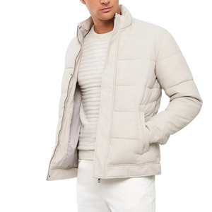 เสื้อโค้ทดาวน์บุผู้ชายคุณภาพสูง ผลิตโดย OEM สำหรับฤดูหนาว แบบสองด้านใส่ได้ ขนาดใหญ่พิเศษ กันน้ำ สวมใส่สบาย มีซิปปิด ทรงปกติ - Product Image 1