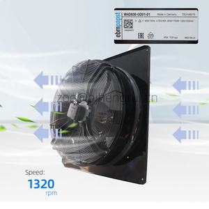 Ventilador Axial de Refrigeración para Gabinete de Inversor ebmpapst W4D630-GD01-01, 400V CA, 2630W, 4.78A, 630mm, 1320 RPM, IP54, con Rodamiento de Bolas - Product Image 3