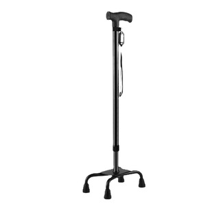 Bastón Telescópico de Aleación de Aluminio Chaoyi de Cuatro Puntos, Antideslizante y Ligero, para Apoyo a la Movilidad de Personas Mayores - Product Image 1