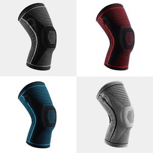 <b>Men's</b> Knee <b>Brace</b> Professional Compression Support For Running Basketball Fitness Exercise Joint Protection HX001 - Product Image 4
