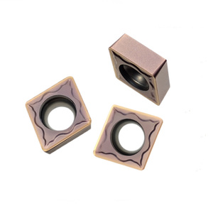 CNC máy công cụ quay lưỡi CCMT09T304-EM CCMT09T308-EM ybg205 Carbide Tungsten tialn tráng phổ biến công cụ chuyển OEM - Product Image 4