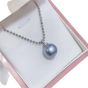 สร้อยคอเพชรสีม่วงธรรมชาติ Edison Demon ขนาด 8-10 มม. แฟชั่นระดับไฮเอนด์ อเนกประสงค์ แสงสว่างแรง ตำหนิเล็กน้อย พร้อมเป็นของขวัญสุดเก๋ - Product Image 5